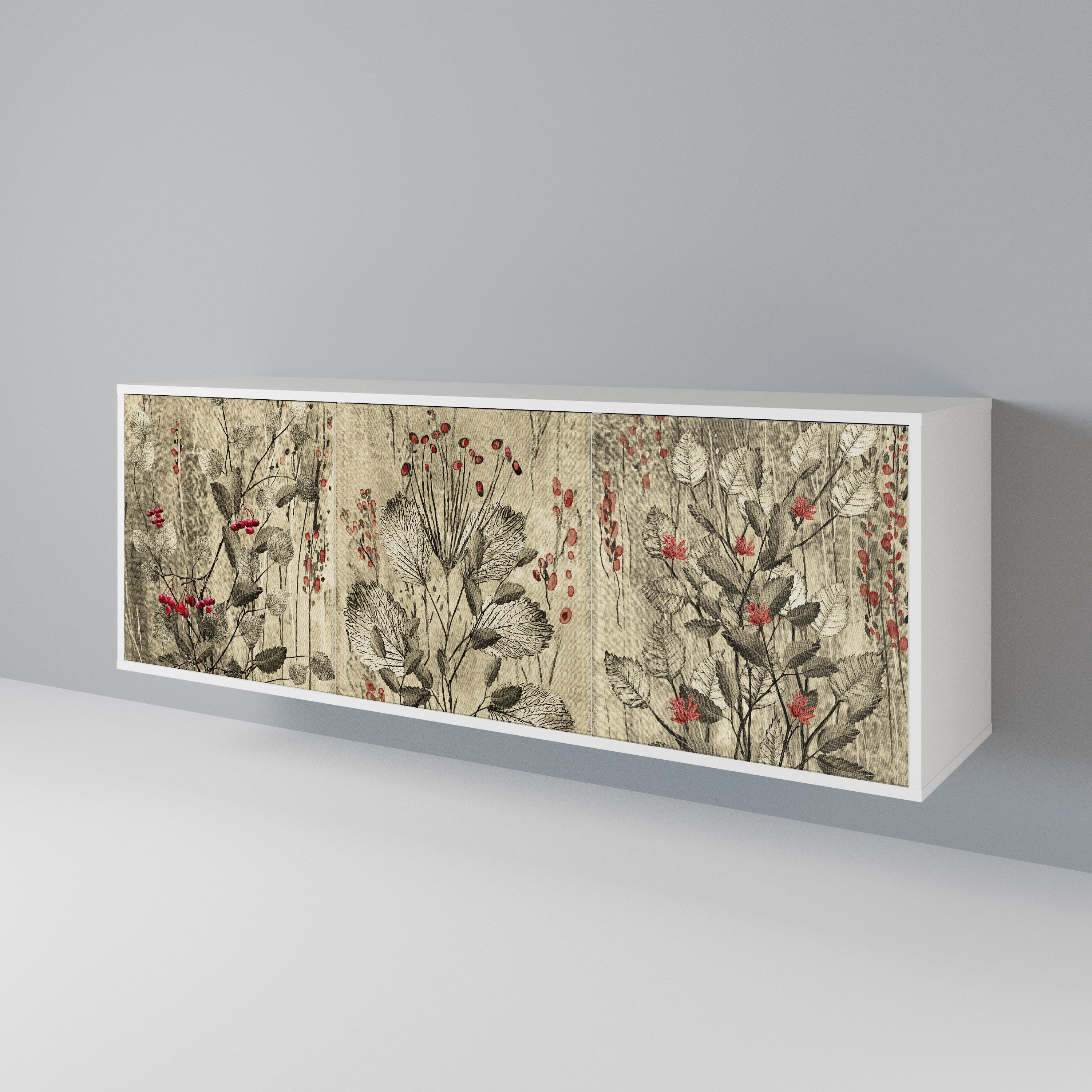 HERBAL GRACE 3-Door Sideboard
