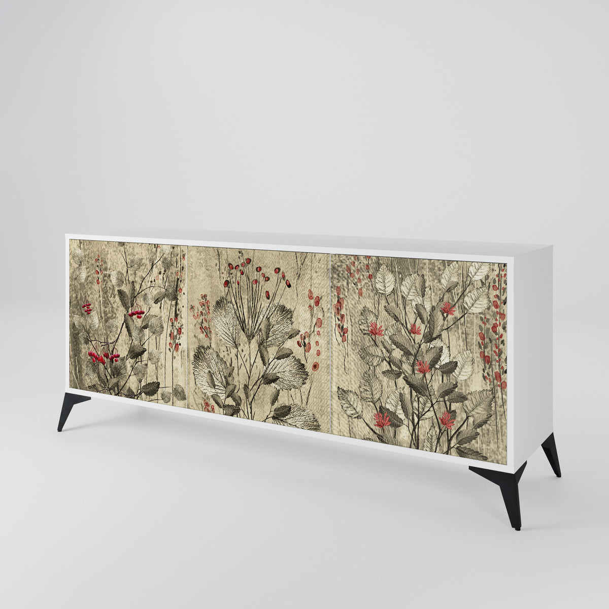 HERBAL GRACE 3-türiges Sideboard