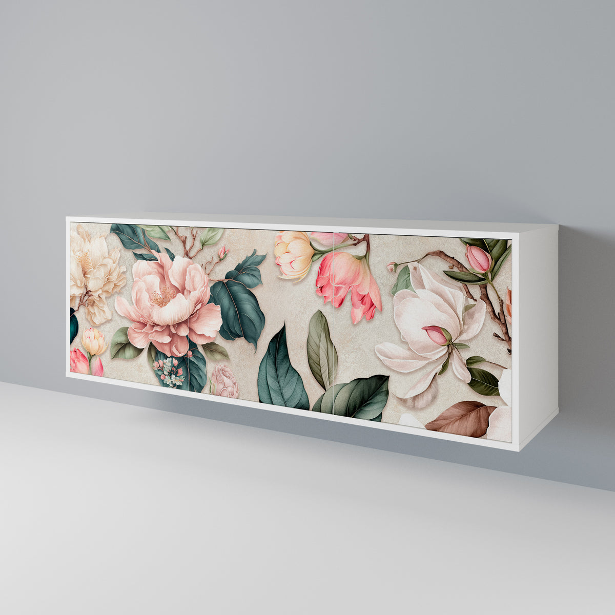 FLORAL GRACE 3-türiges Sideboard