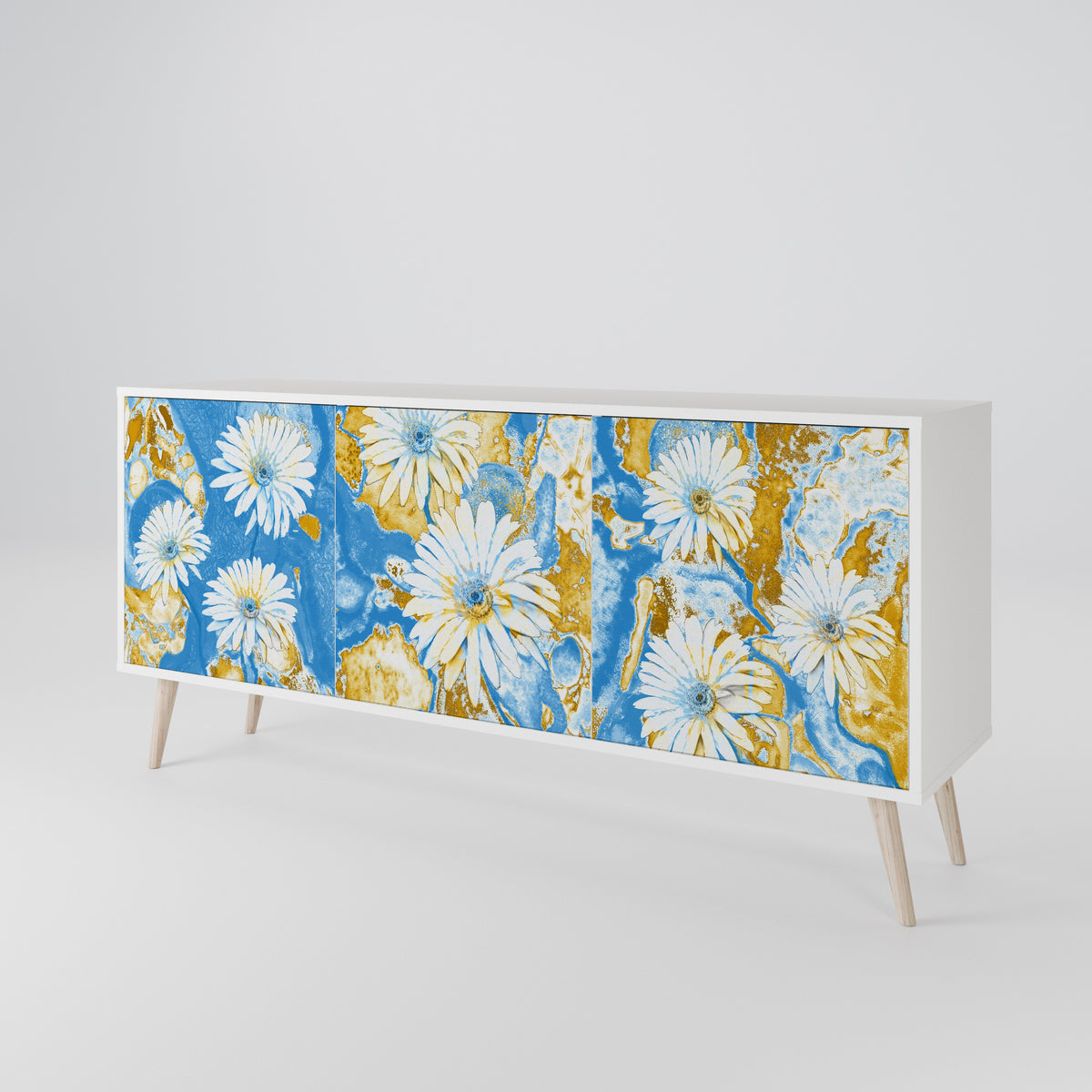 DAISY LUXE 3-türiges Sideboard