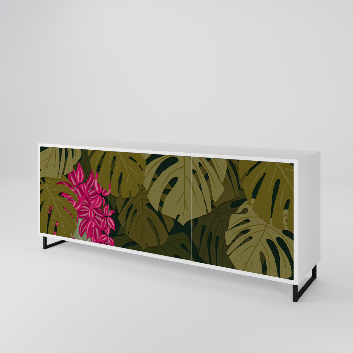 TROPICAL BEAUTY 3-türiges Sideboard