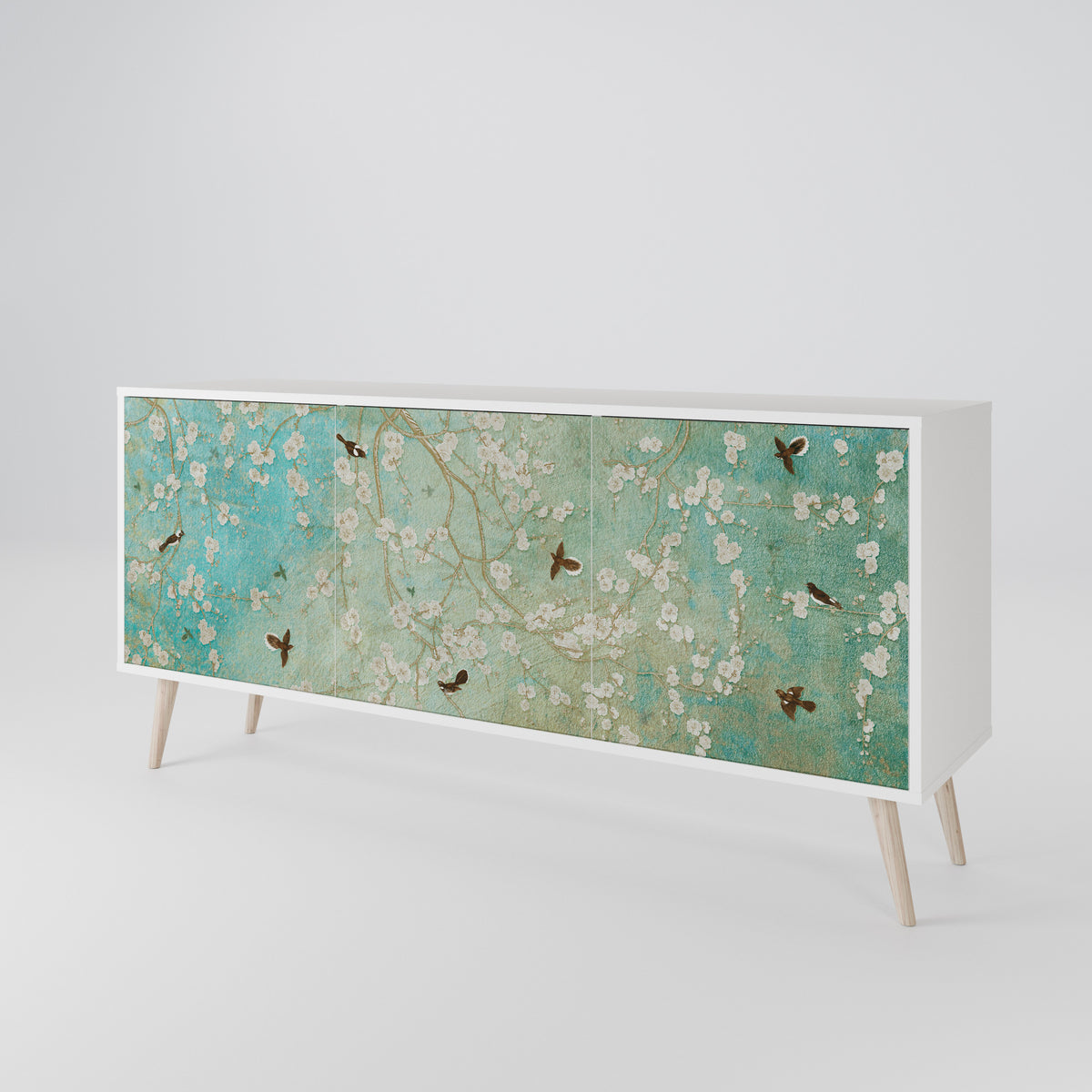 BLOOMING CHARM 3-türiges Sideboard