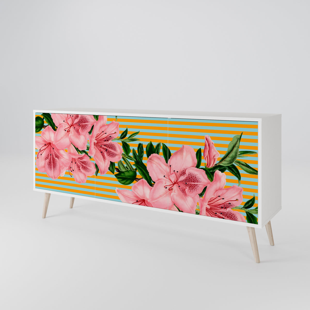 FRAGILE BEAUTY 3-türiges Sideboard