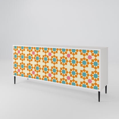 FLORAL DECOR 3-türiges Sideboard
