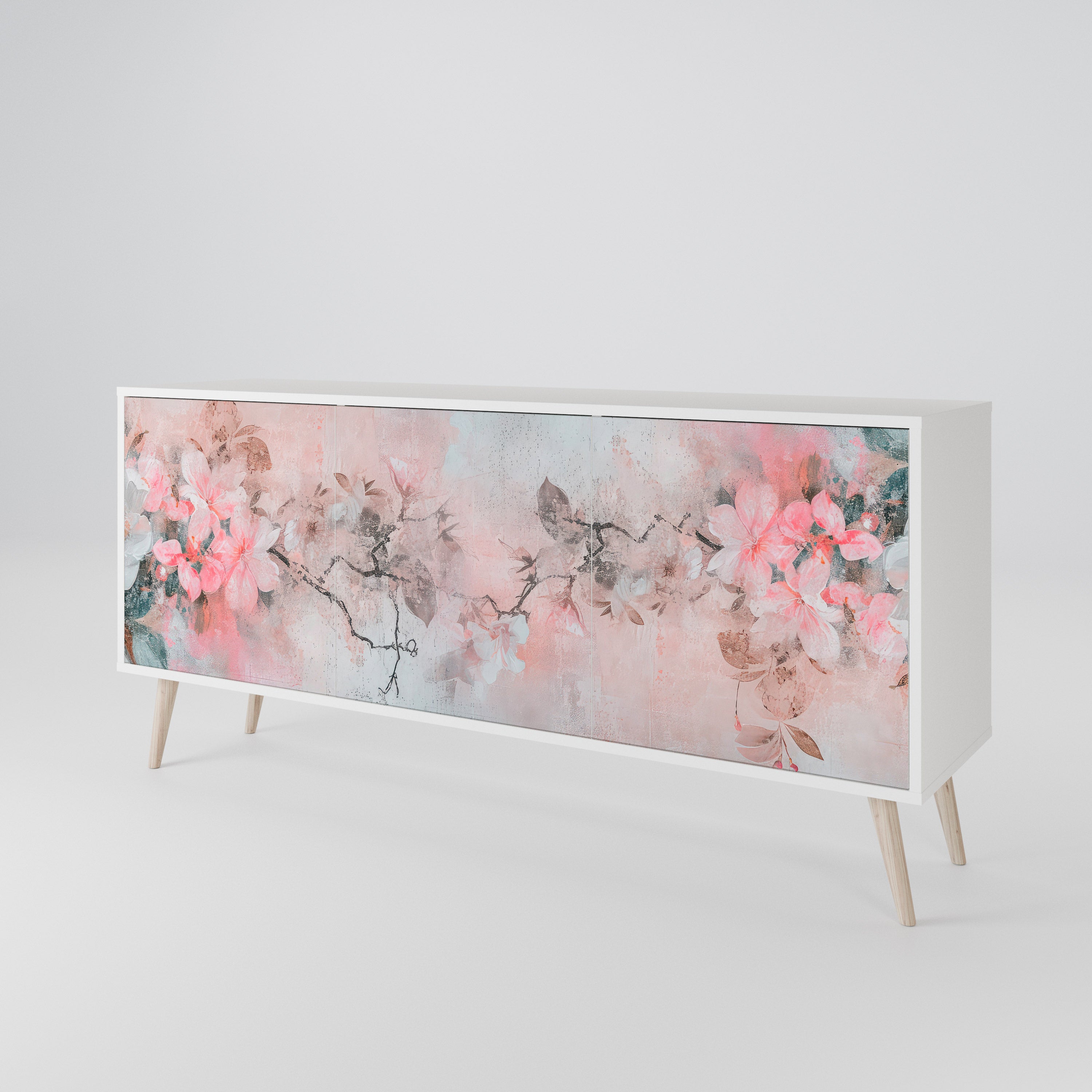 CHERRY BLOSSOM 3-Door Sideboard