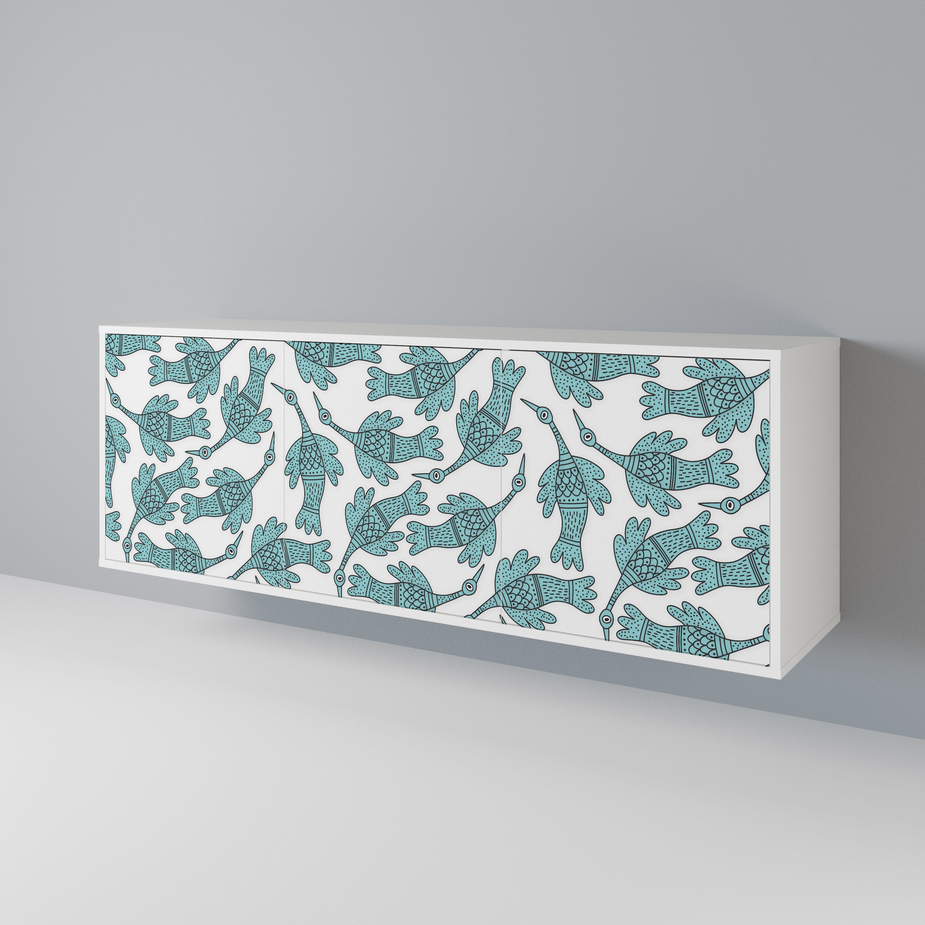 WATERSPOUT SONGIBIRD 3-Door Sideboard