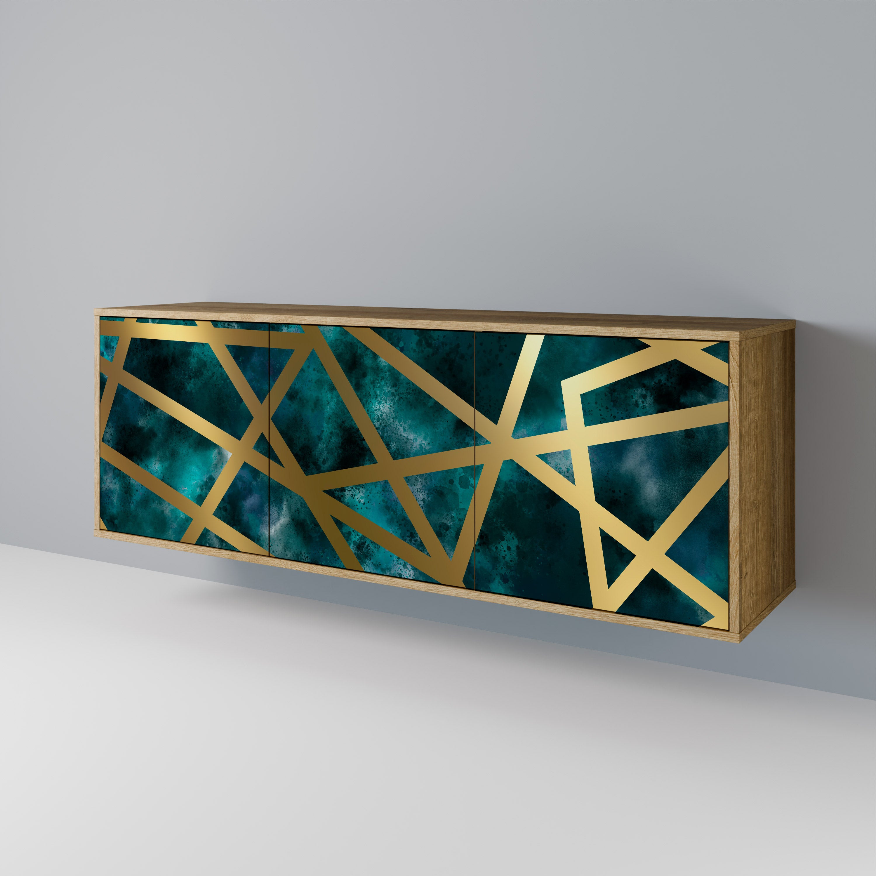 THE LABYRINTH OF GOLD Μπουφές 3-θυρών