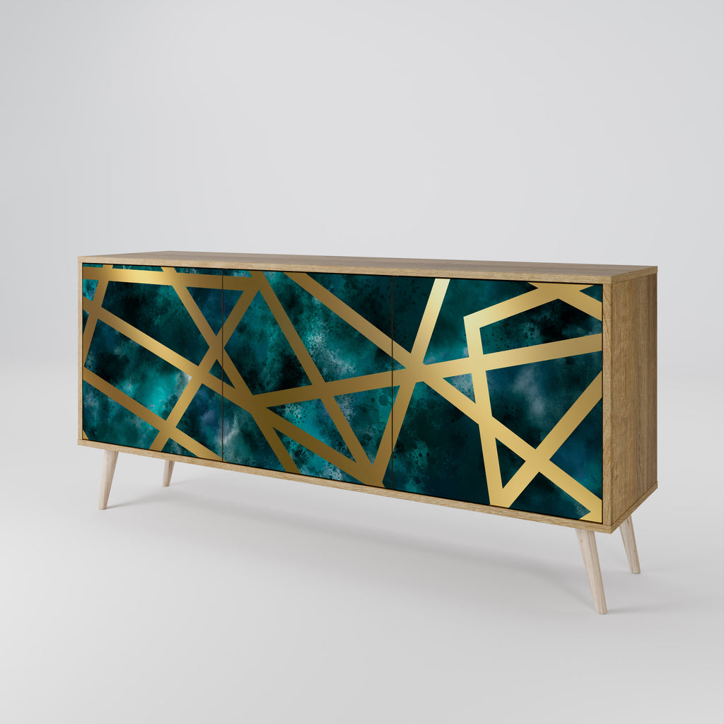 THE LABYRINTH OF GOLD 3-türiges Sideboard