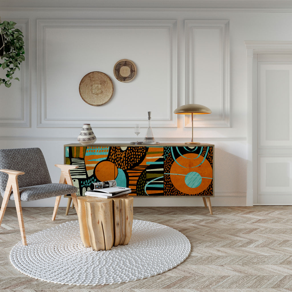 GEODE GLIMMER Μπουφές 3-θυρών