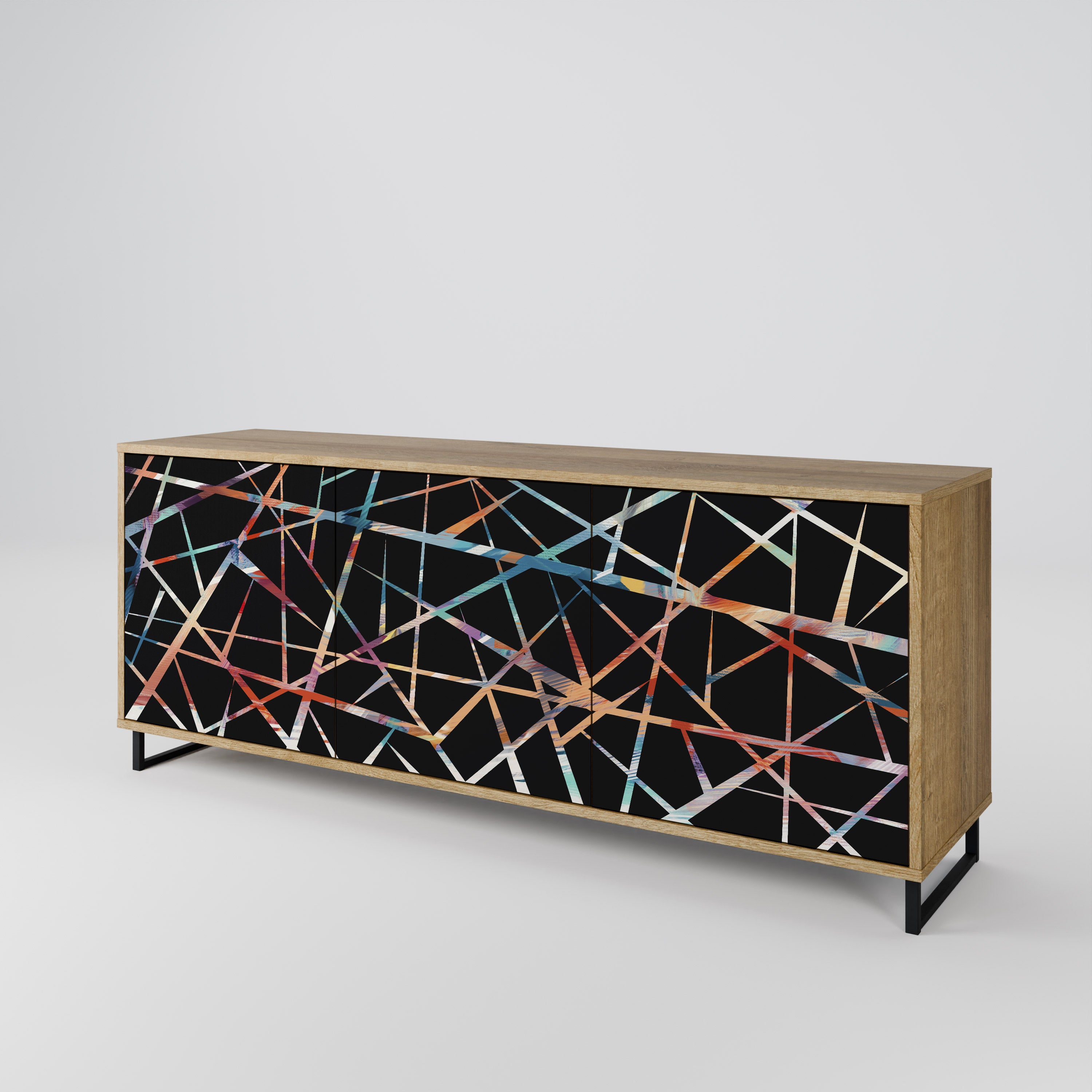 POLYGON VERVE 3-türiges Sideboard