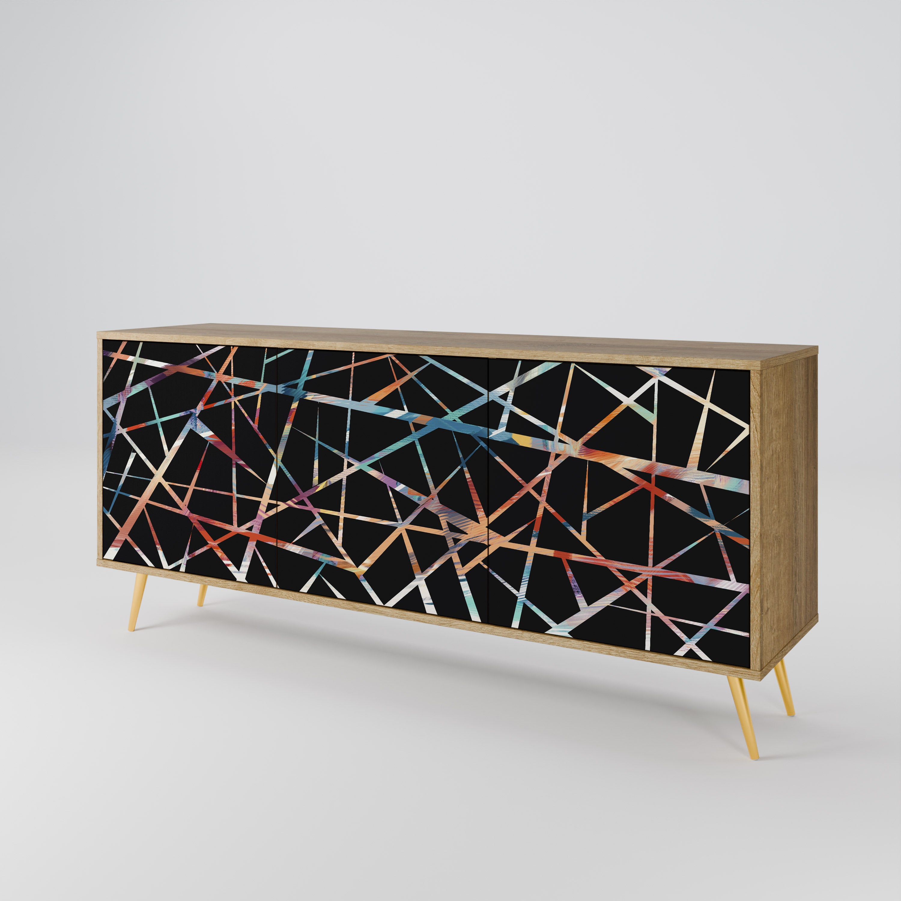POLYGON VERVE 3-türiges Sideboard