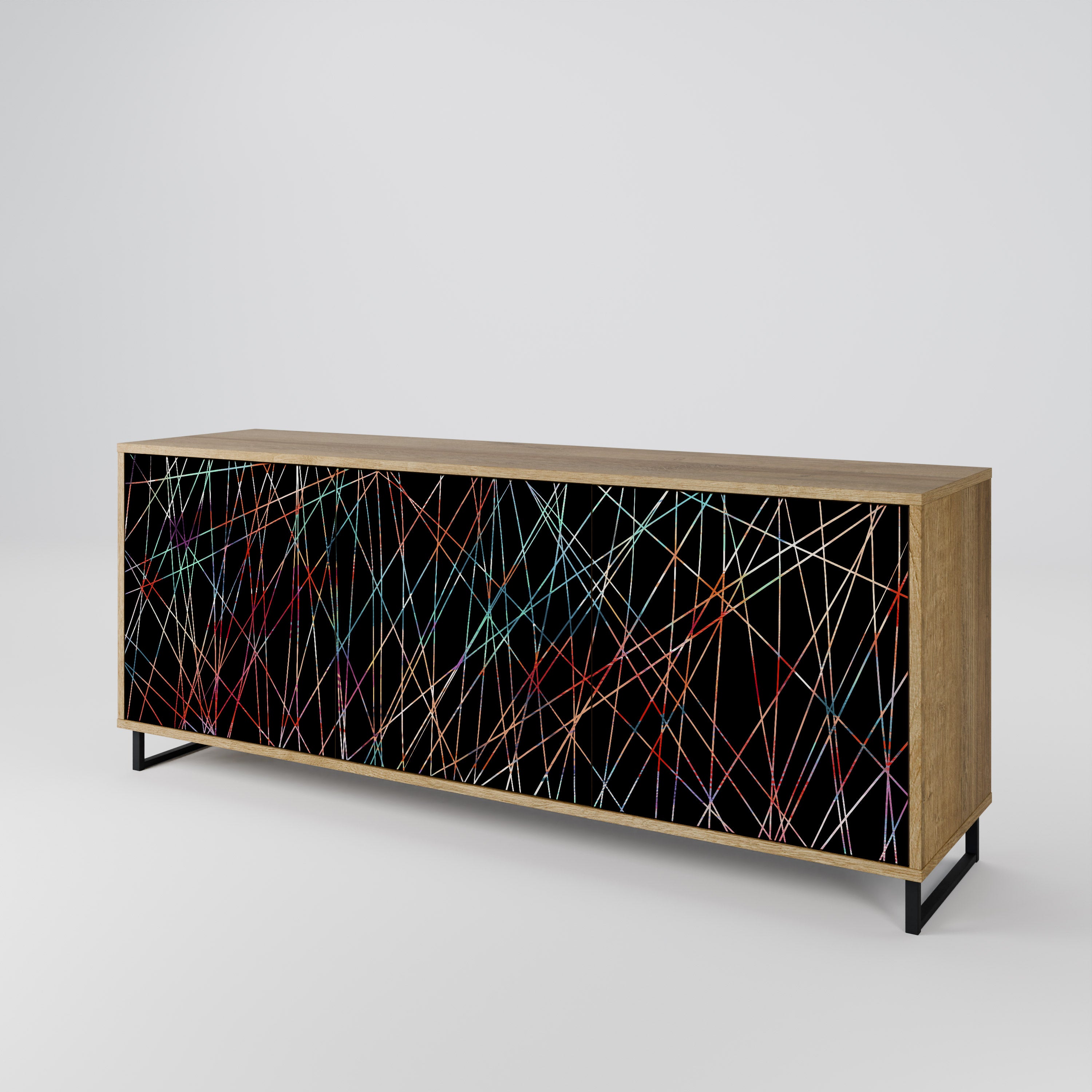 LUMINOUS SNARE 3-türiges Sideboard