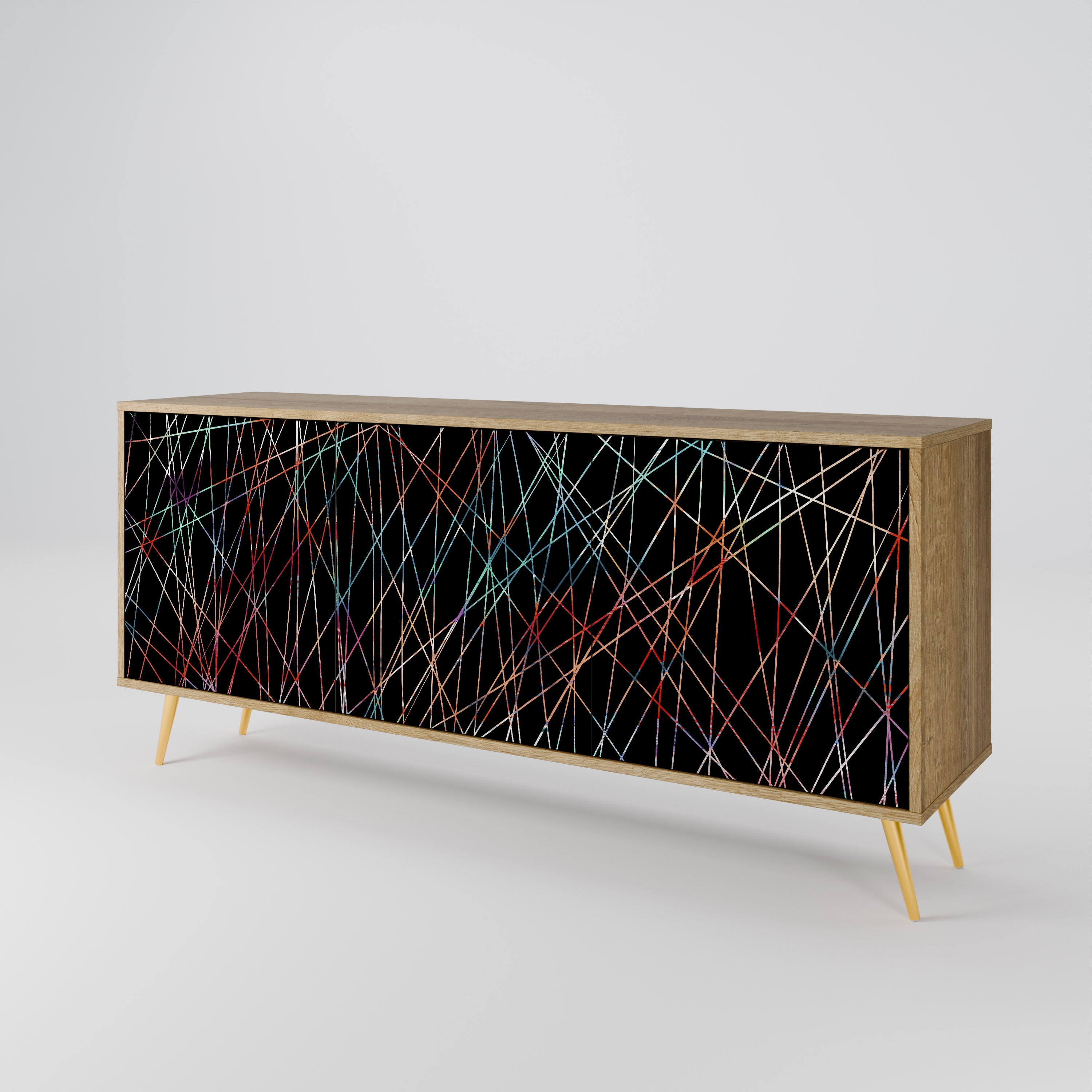 LUMINOUS SNARE 3-türiges Sideboard