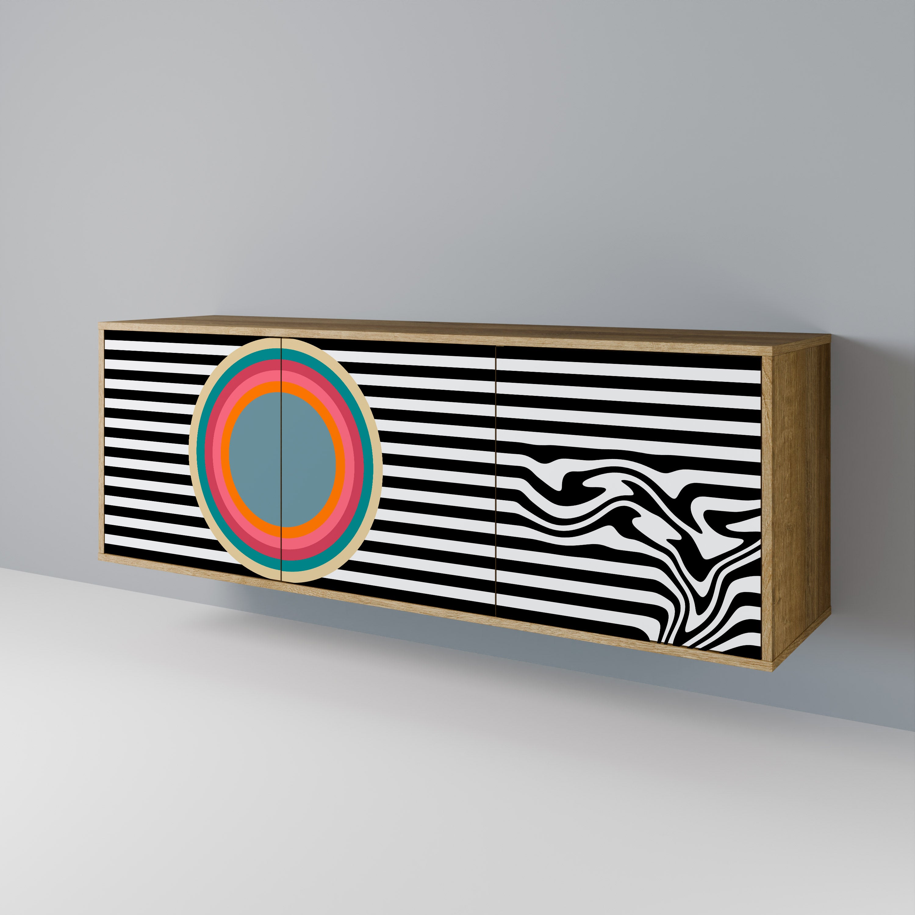 SPECTRA SHOWCASE 3-türiges Sideboard