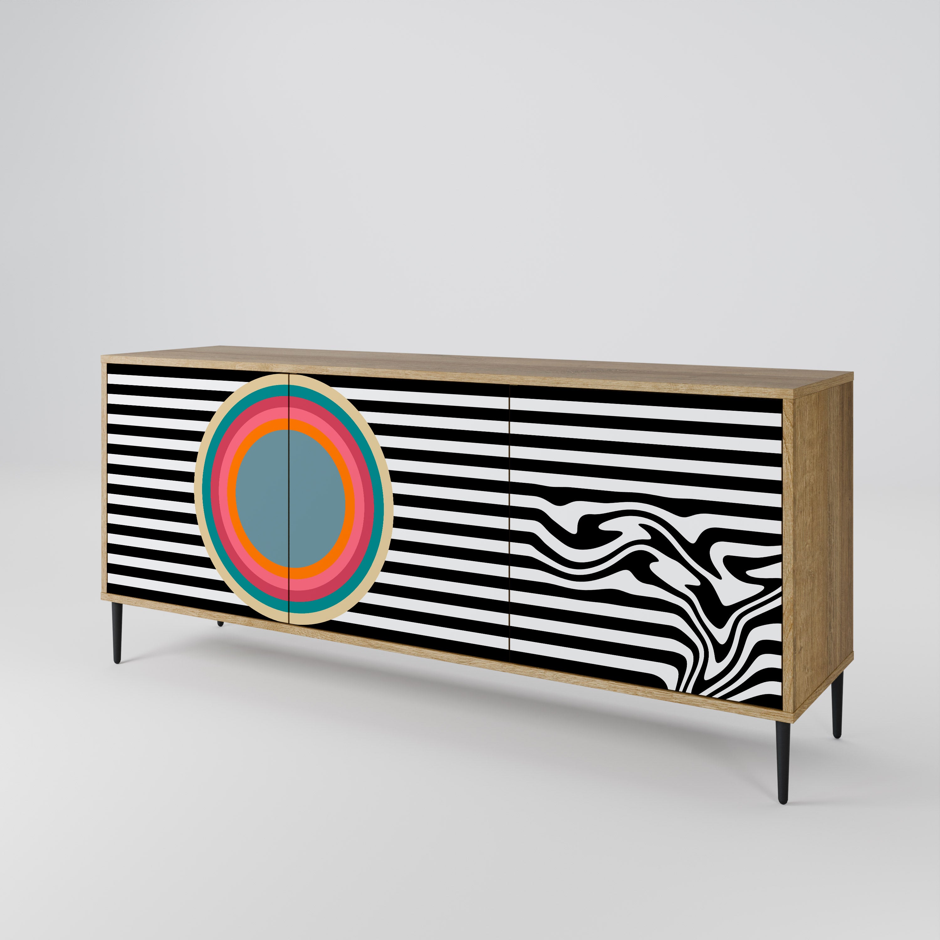 SPECTRA SHOWCASE 3-türiges Sideboard