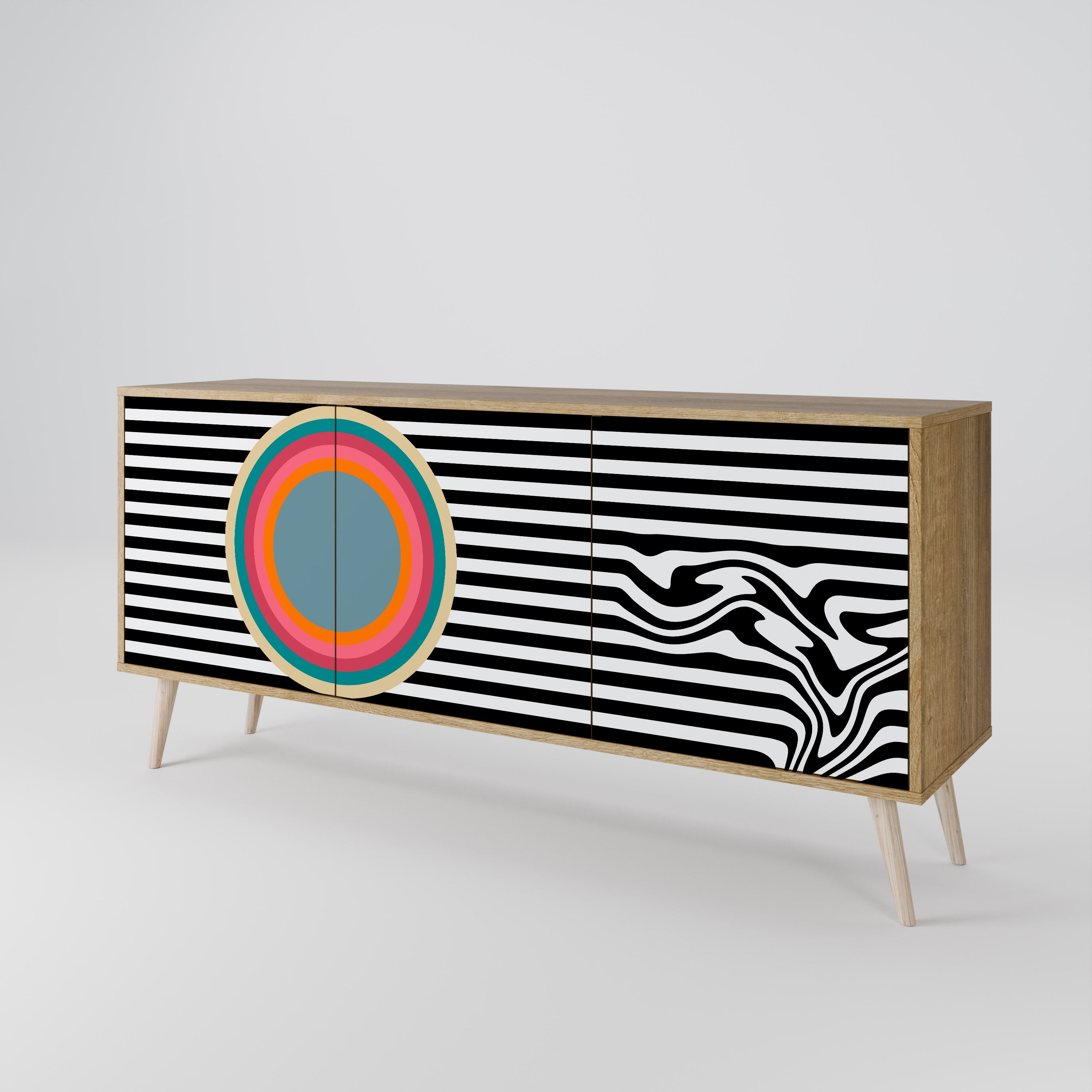 SPECTRA SHOWCASE 3-türiges Sideboard