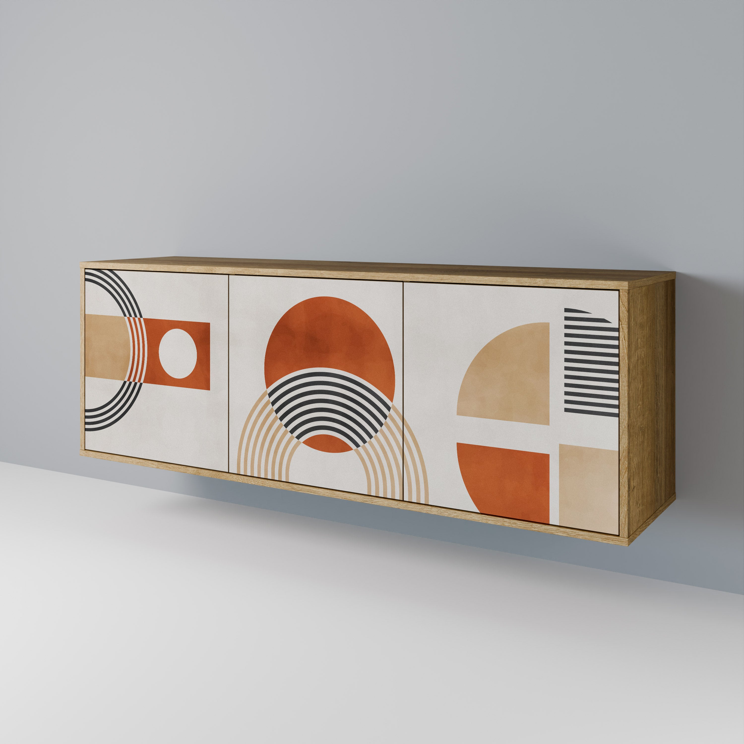 SPACE AROUND 3-türiges Sideboard
