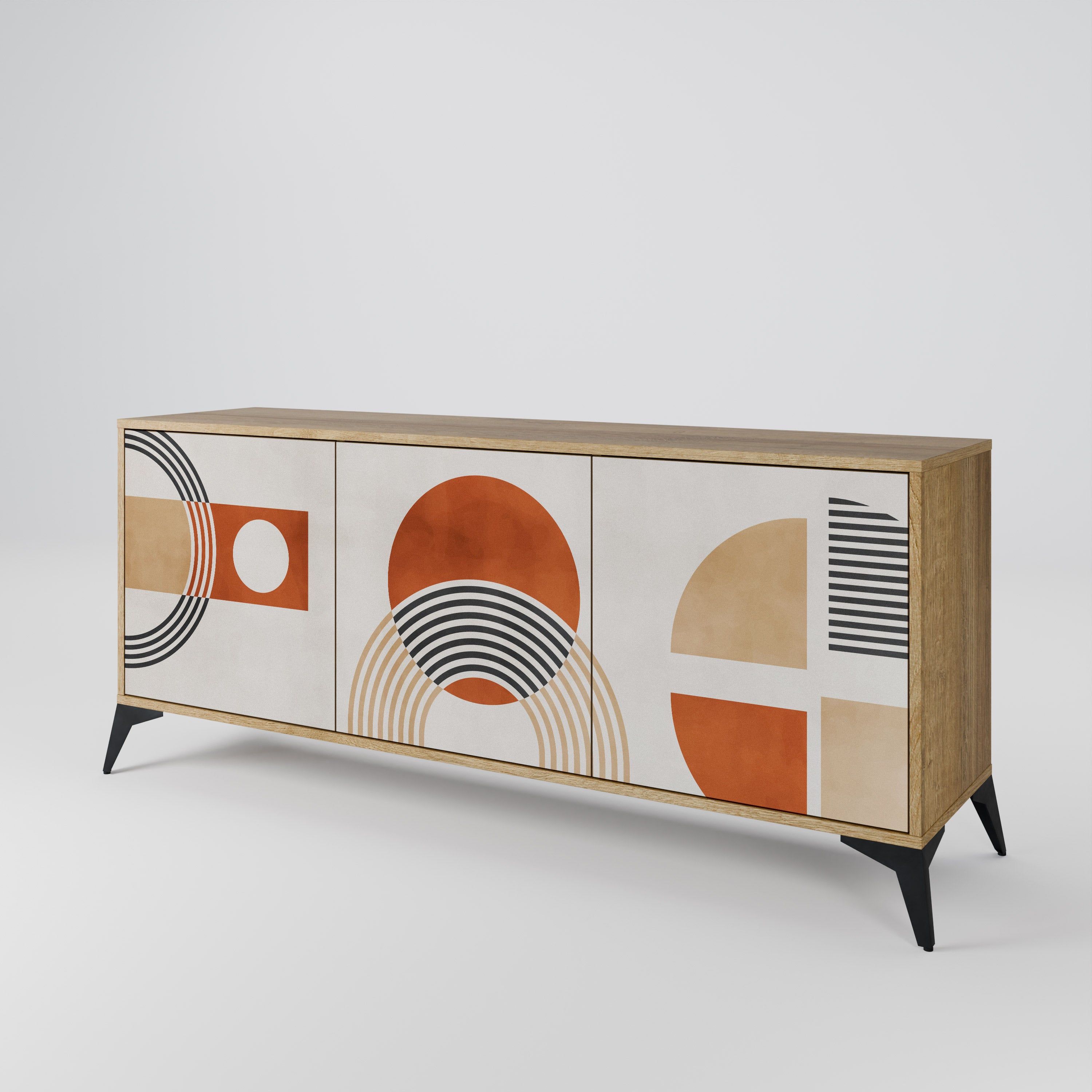 SPACE AROUND 3-türiges Sideboard
