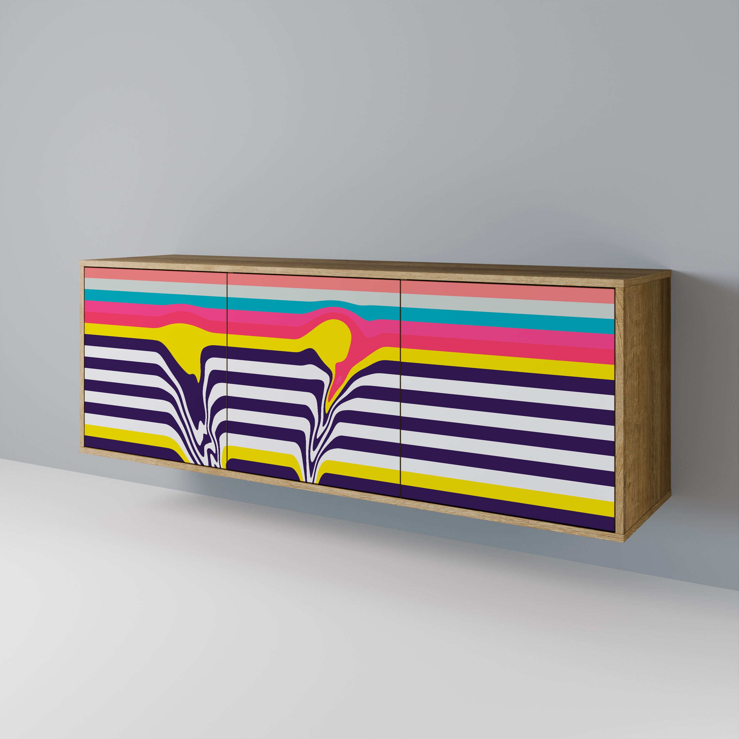 TONE COLLAPSE 3-türiges Sideboard