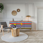 TONE COLLAPSE 3-Door Sideboard