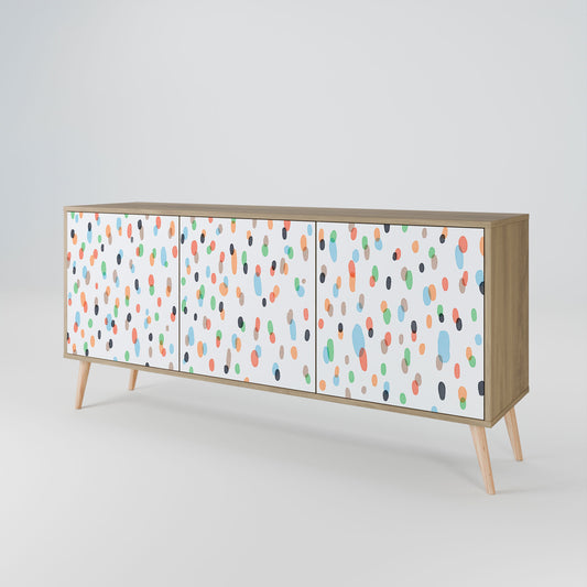 Credenza ENERGETIC SPOT a 3 ante in effetto rovere