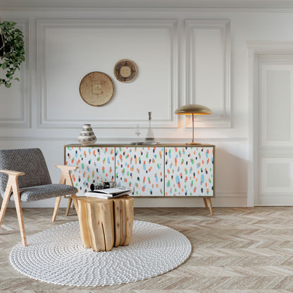 Credenza ENERGETIC SPOT a 3 ante in effetto rovere