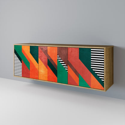 MAKESHIFT ARTISTRY 3-türiges Sideboard