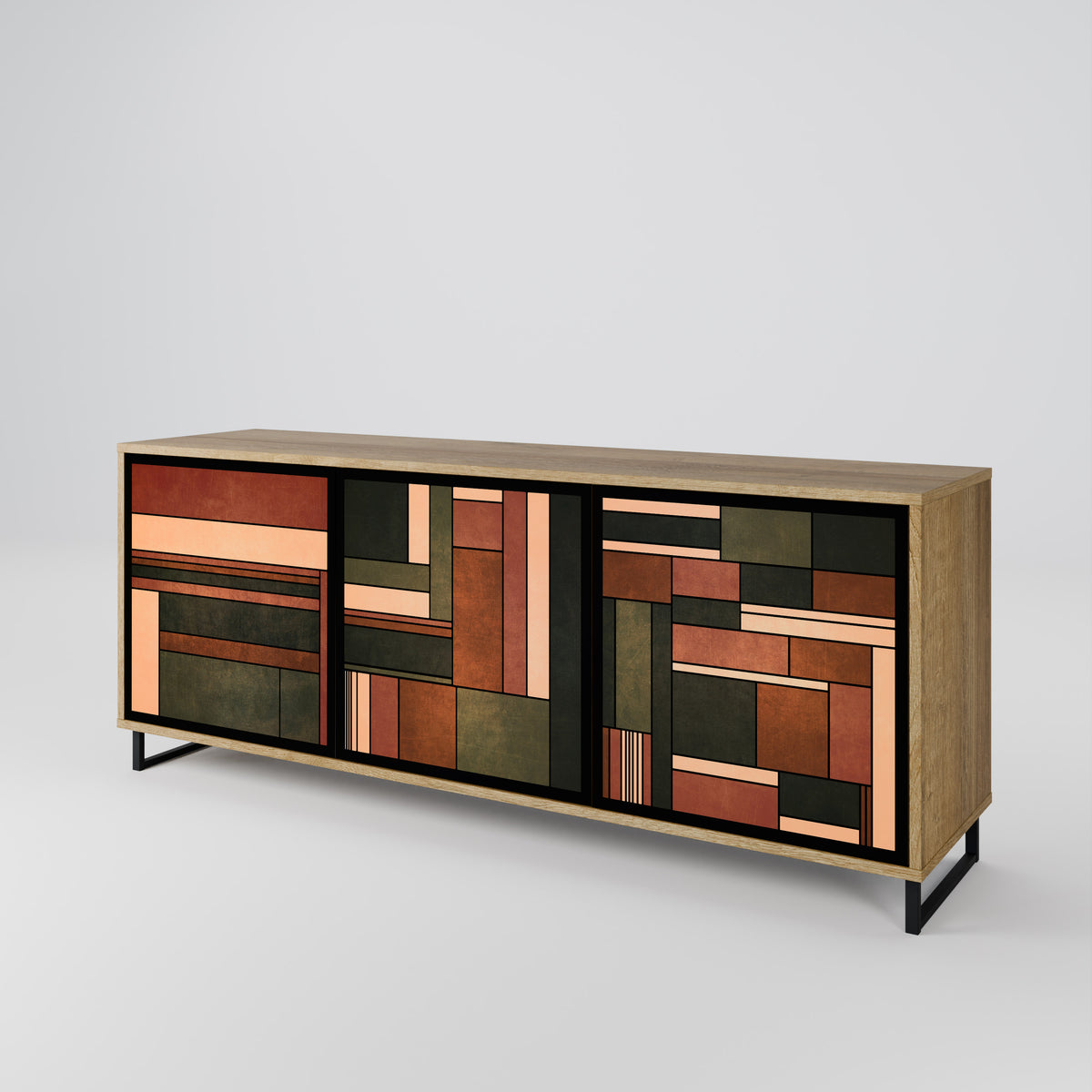 FIGURES OF NATURE 3-türiges Sideboard