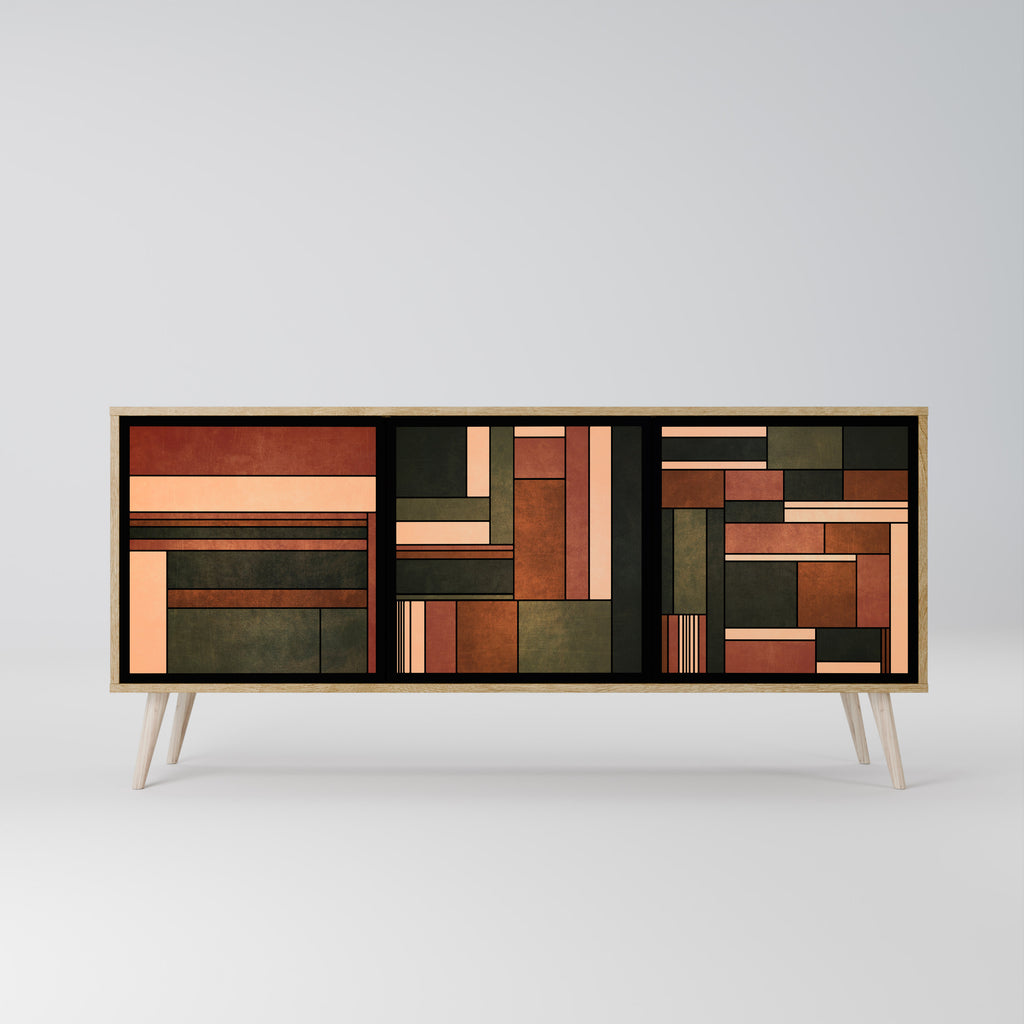 FIGURES OF NATURE 3-Door Sideboard