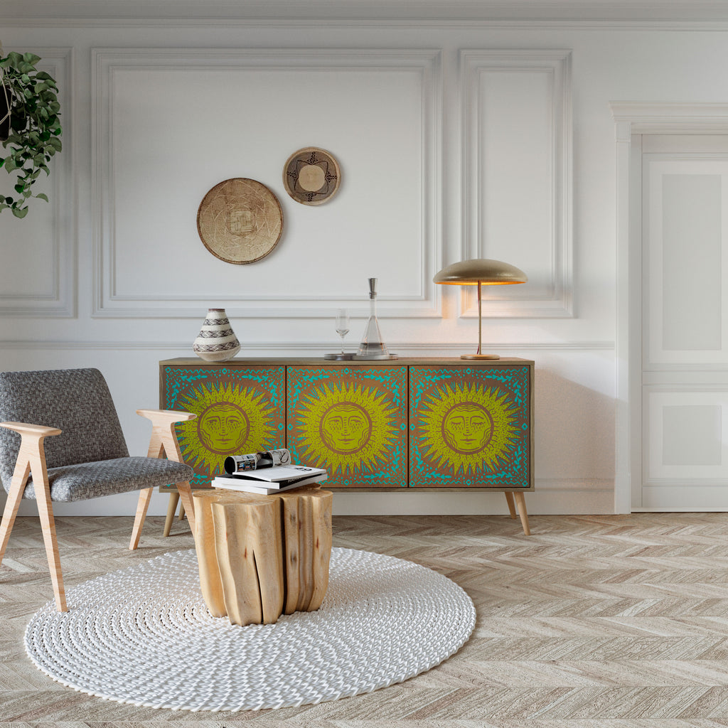 SUNSHINE EULOGY Μπουφές 3-θυρών