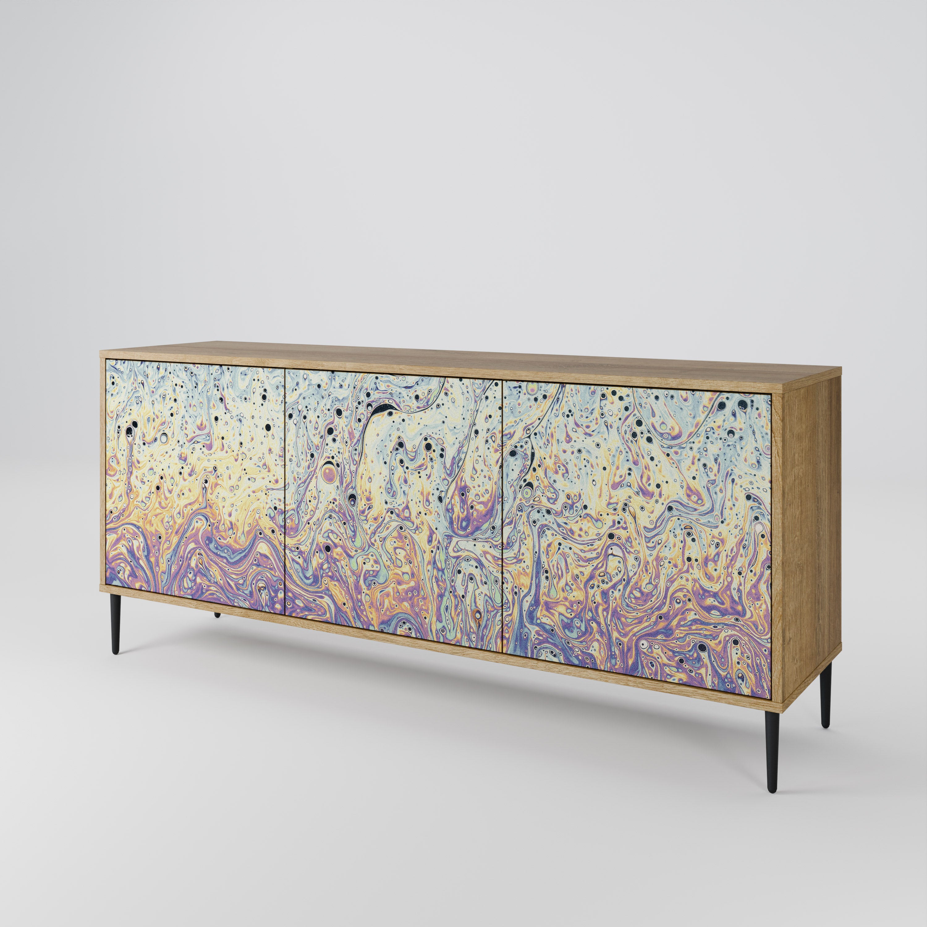 MOSAIC OF COLORS 3-Door Sideboard