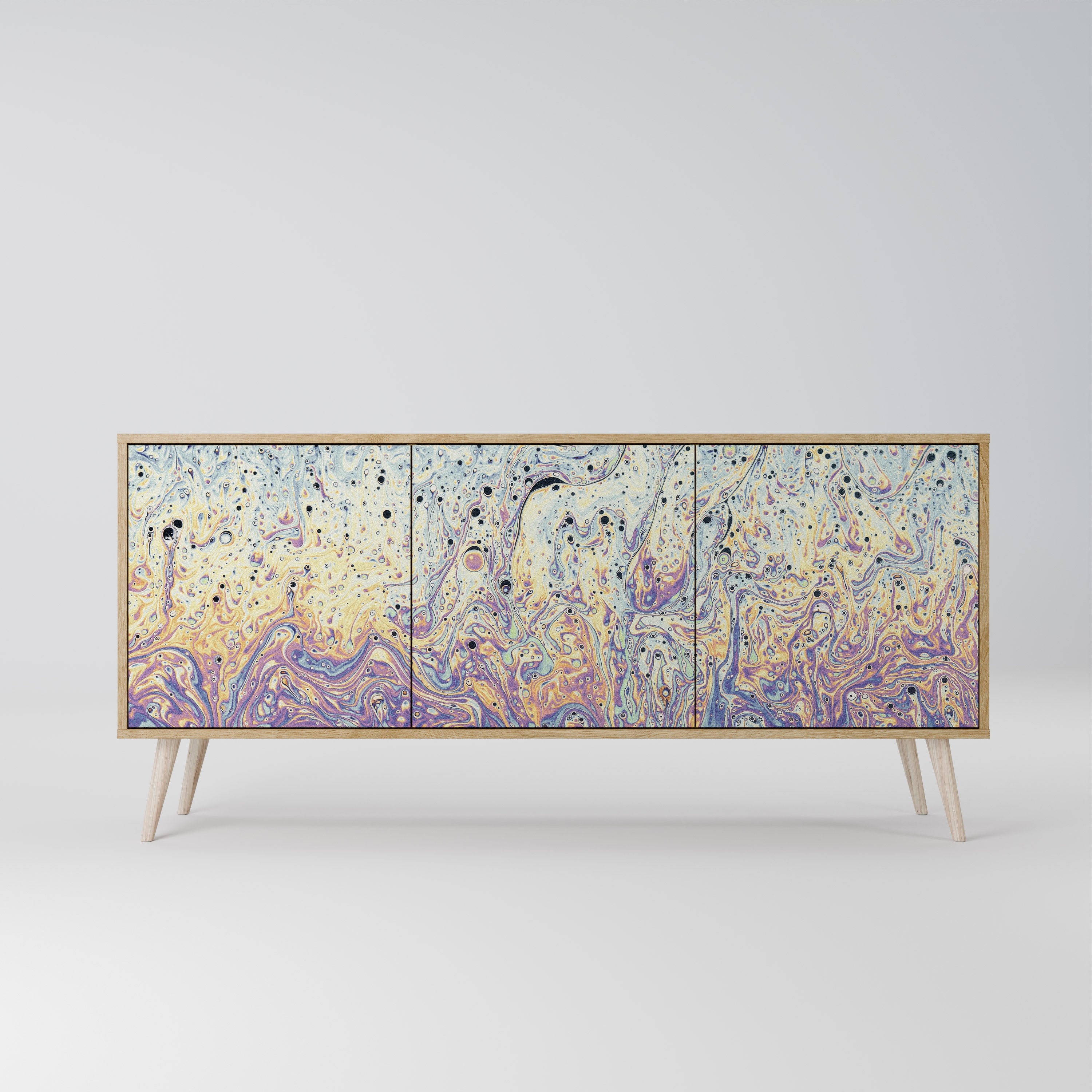 MOSAIC OF COLORS 3-Door Sideboard
