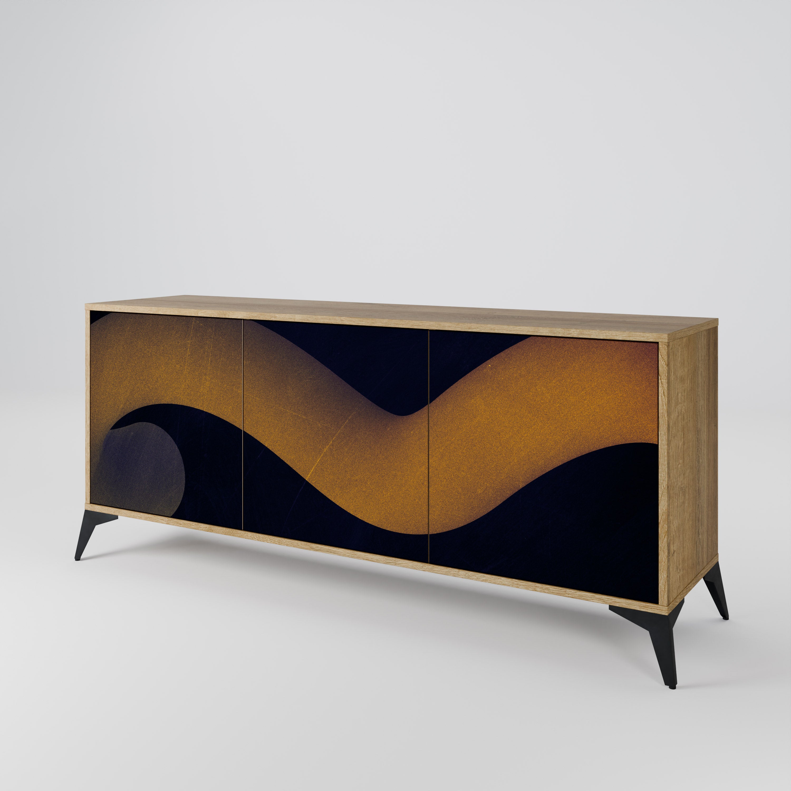 HOLLOW TIME 3-Door Sideboard