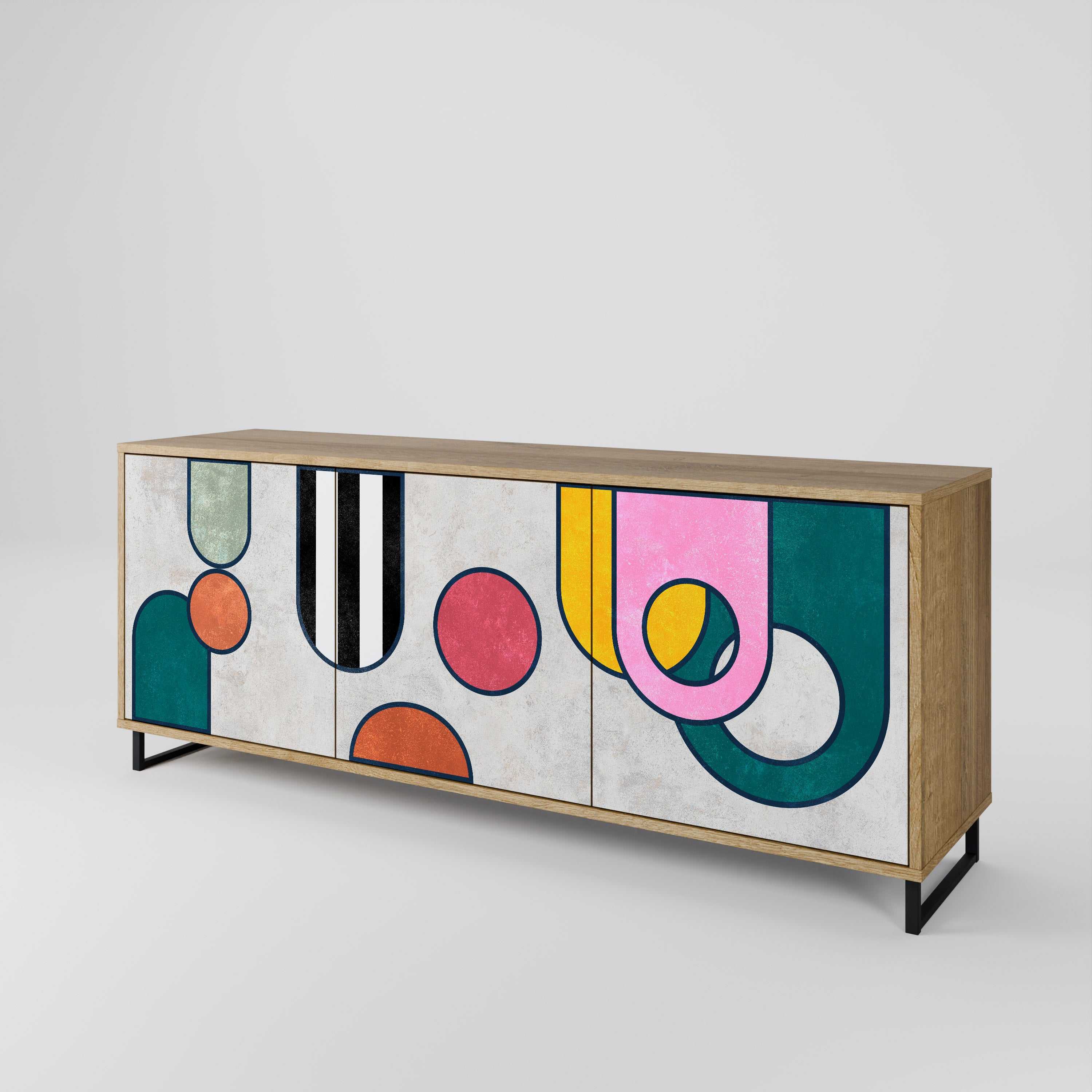 COOL STORY 3-Door Sideboard