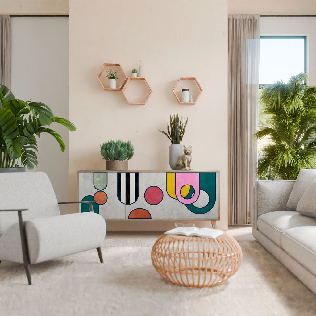 COOL STORY 3-Door Sideboard