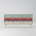 CHROMA CONTOURS Aparador de 3 Puertas