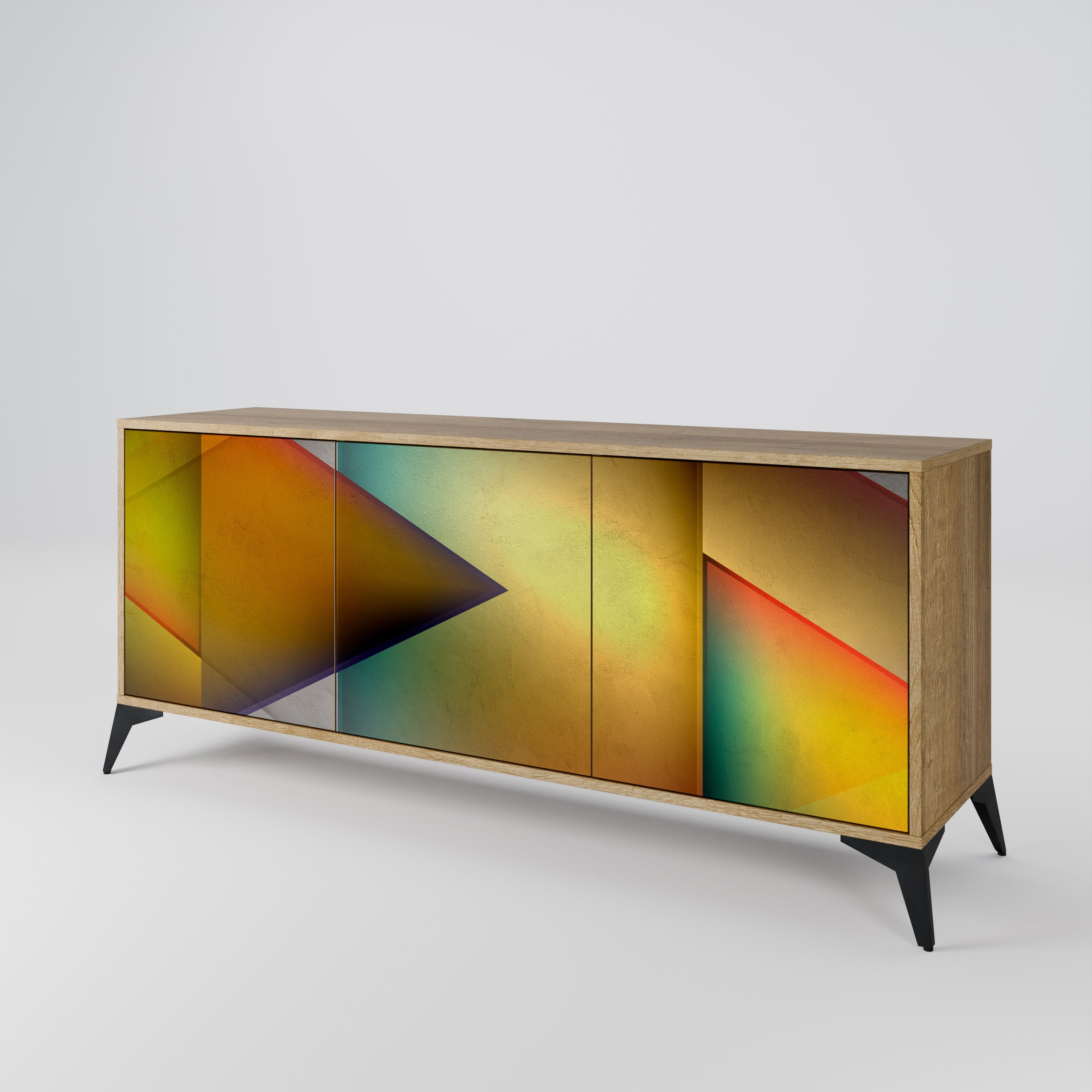 PIERCING SHARPNESS 3-Door Sideboard