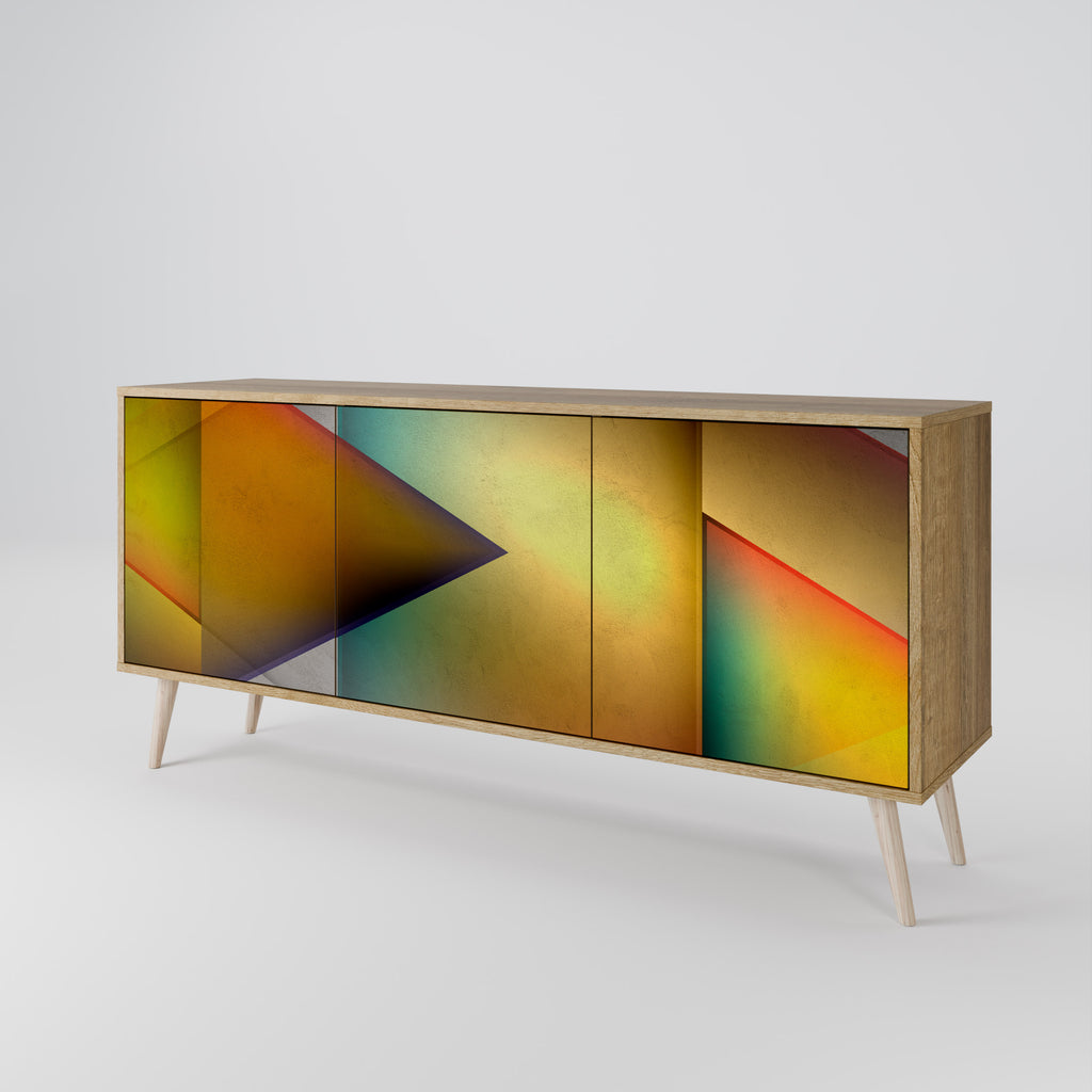 PIERCING SHARPNESS 3-Door Sideboard