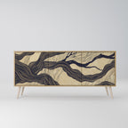 UNIFIED FRAGMENTS Skänk med tre dörrar