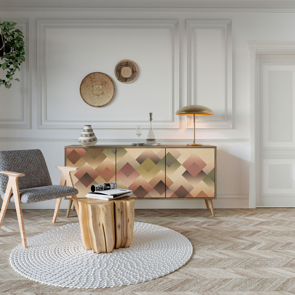 GEOMETRIC FUSION 3-türiges Sideboard