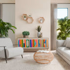 GEOMETRIC SHINE 3-Door Sideboard