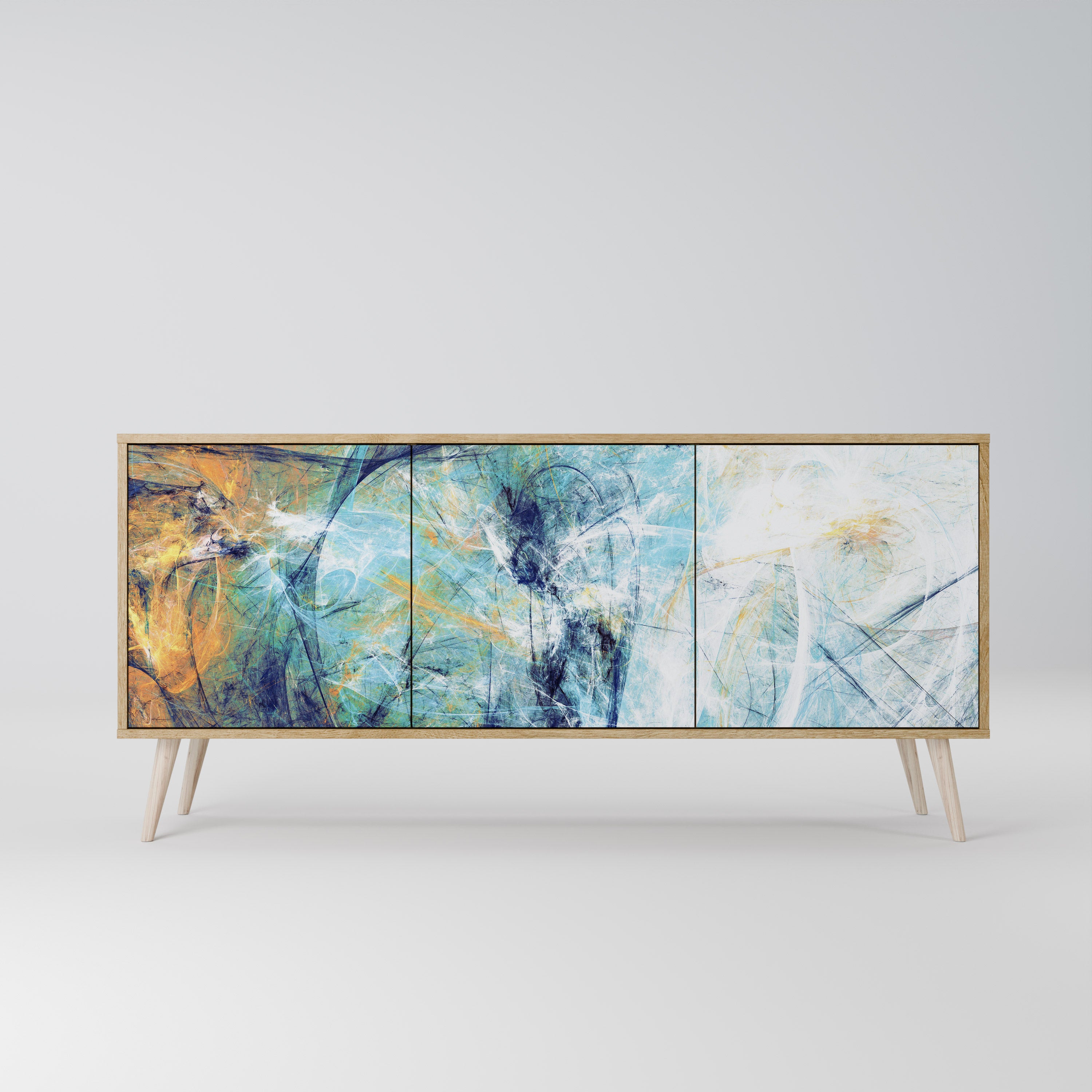 ABSTRACT THOUGHTS 3-Door Sideboard
