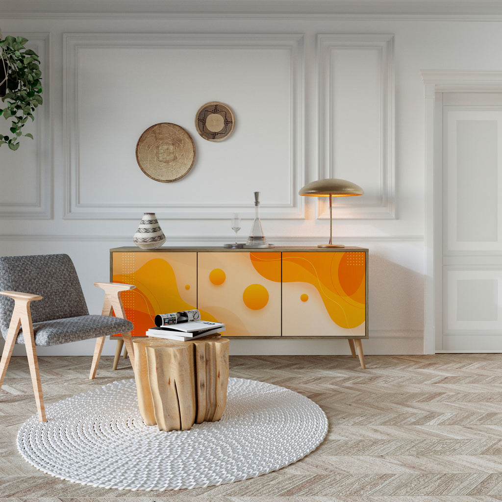 ORANGE ARRANGEMENT 3-türiges Sideboard