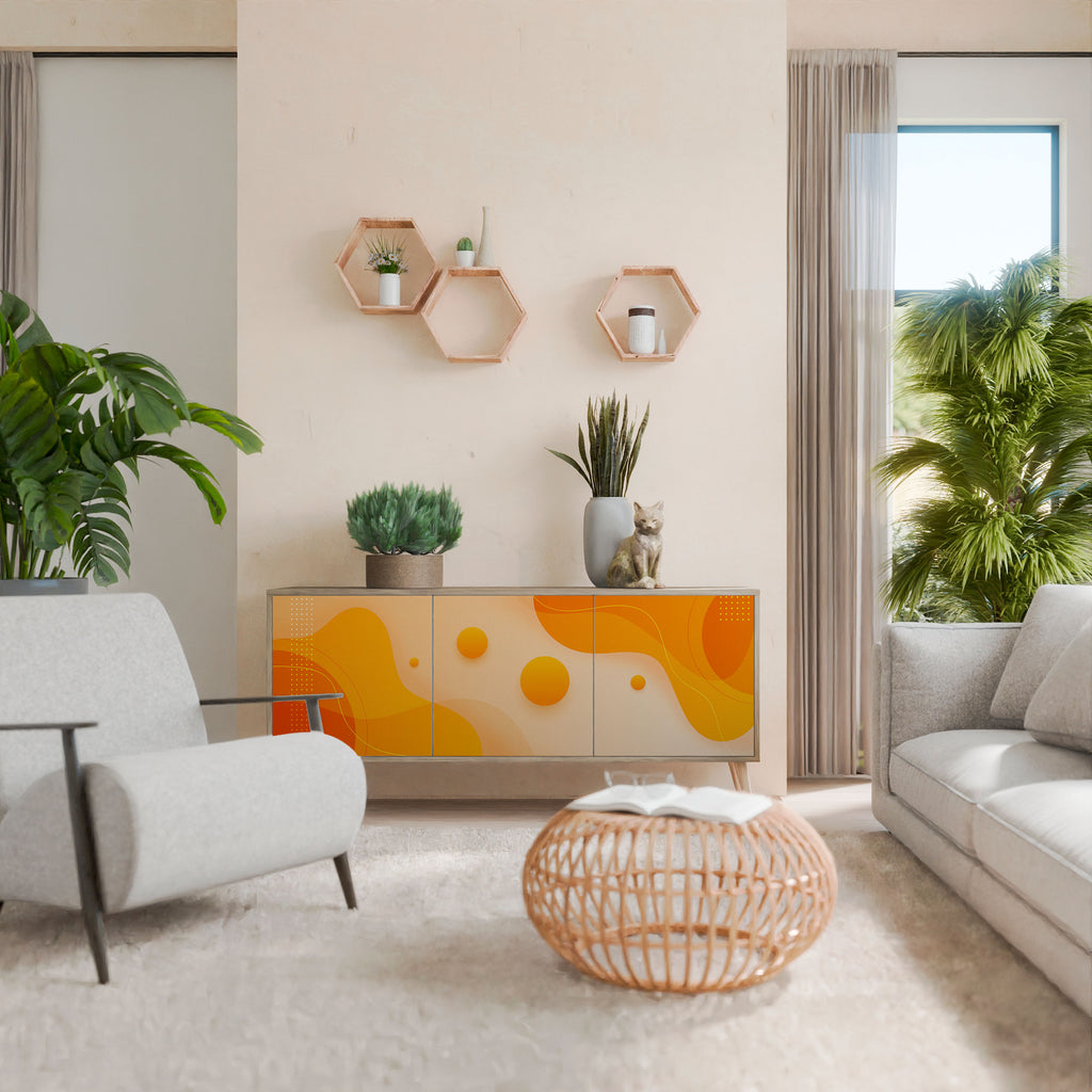 ORANGE ARRANGEMENT 3-türiges Sideboard