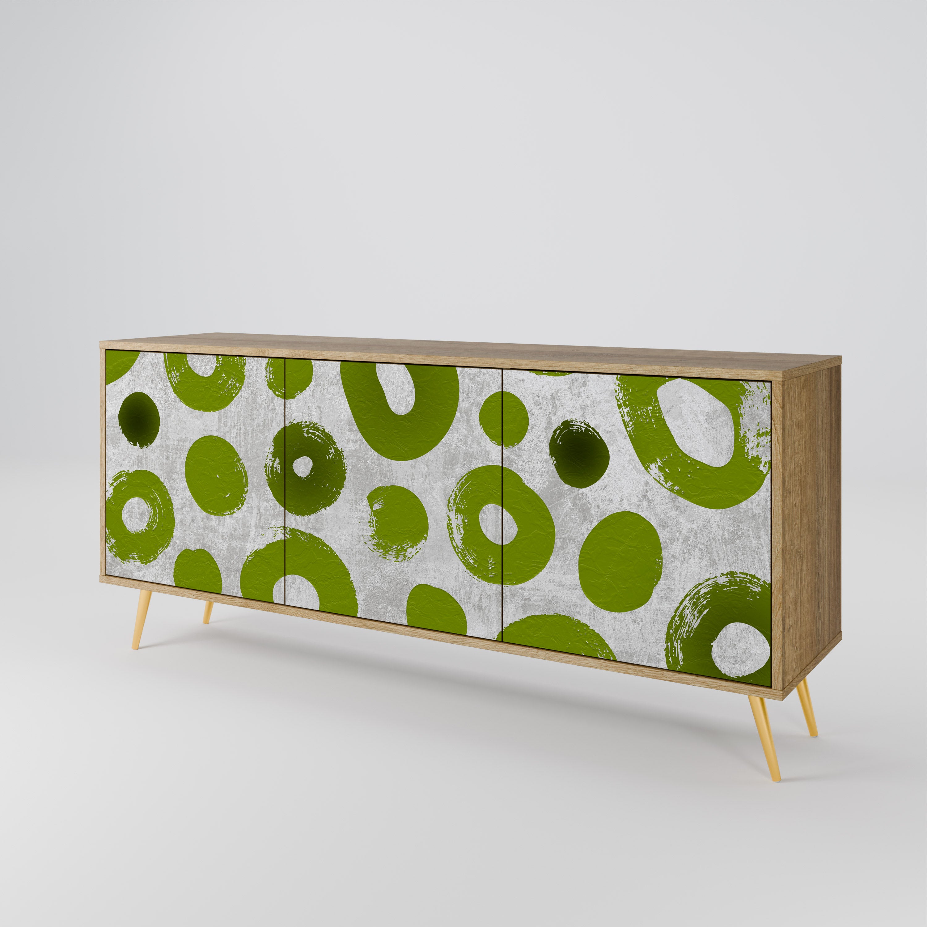 GREEN RHAPSODY Aparador de 3 Puertas