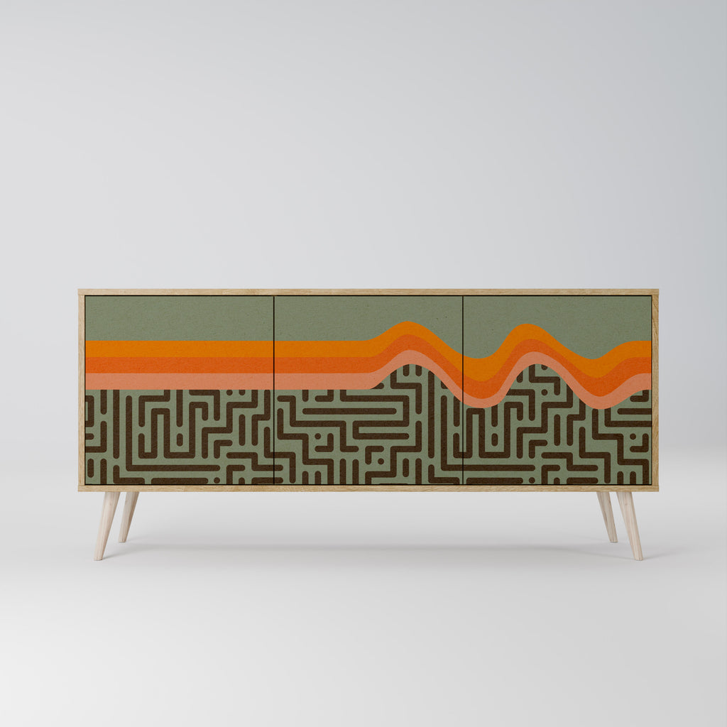 SIMPLE SOLUTIONS Skänk med tre dörrar