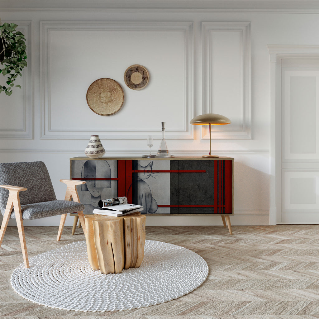 GRAY FIGURES 3-türiges Sideboard