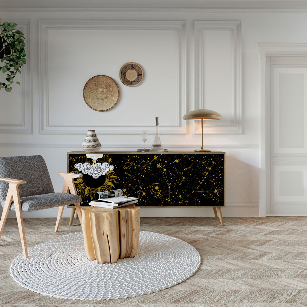 STELLAR CONSTELLATIONS 3-türiges Sideboard