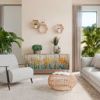 BIRCH KALEIDOSCOPE Skänk med tre dörrar