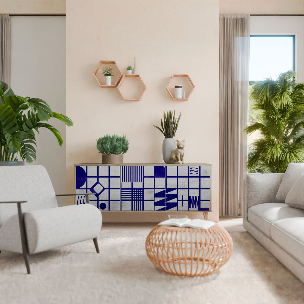 THE RIGHT PLACES Skänk med tre dörrar